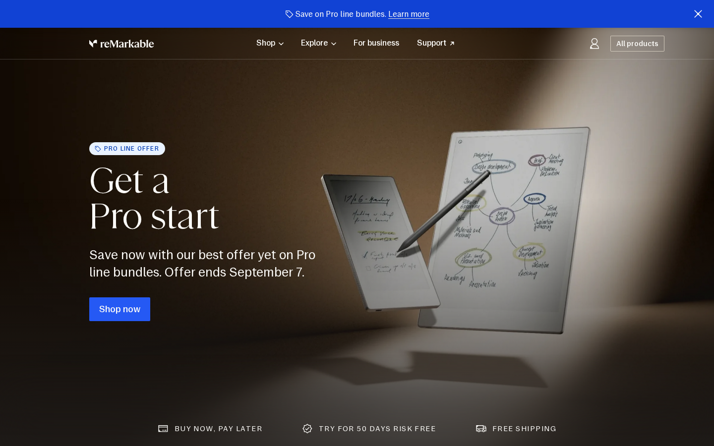 reMarkable, desktop